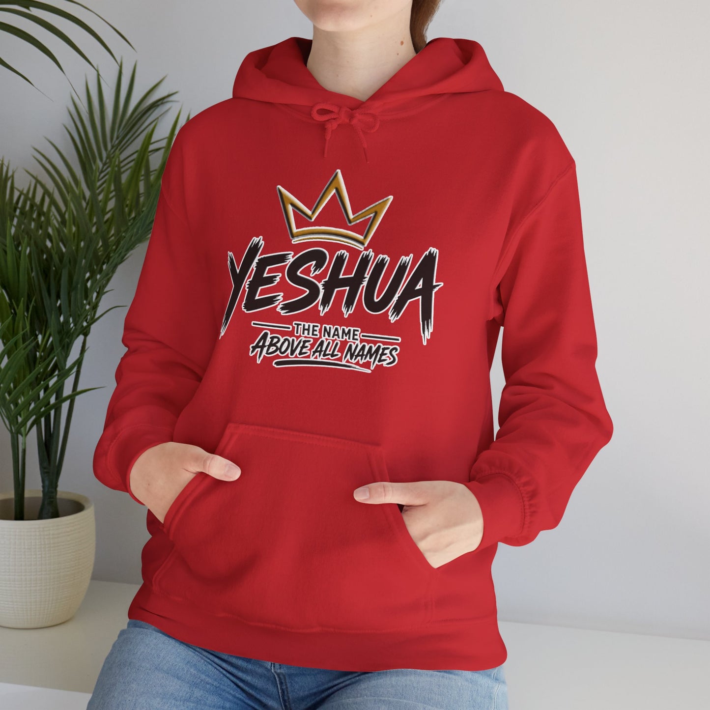 Yeshua, The Name Above All Names Christian Hoodie