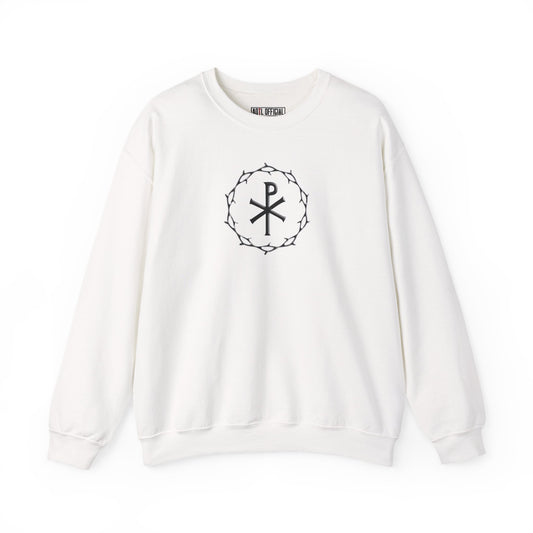 Circle of Thorns & Chi-Rho Unisex Heavy Blend™ Crewneck Sweatshirt