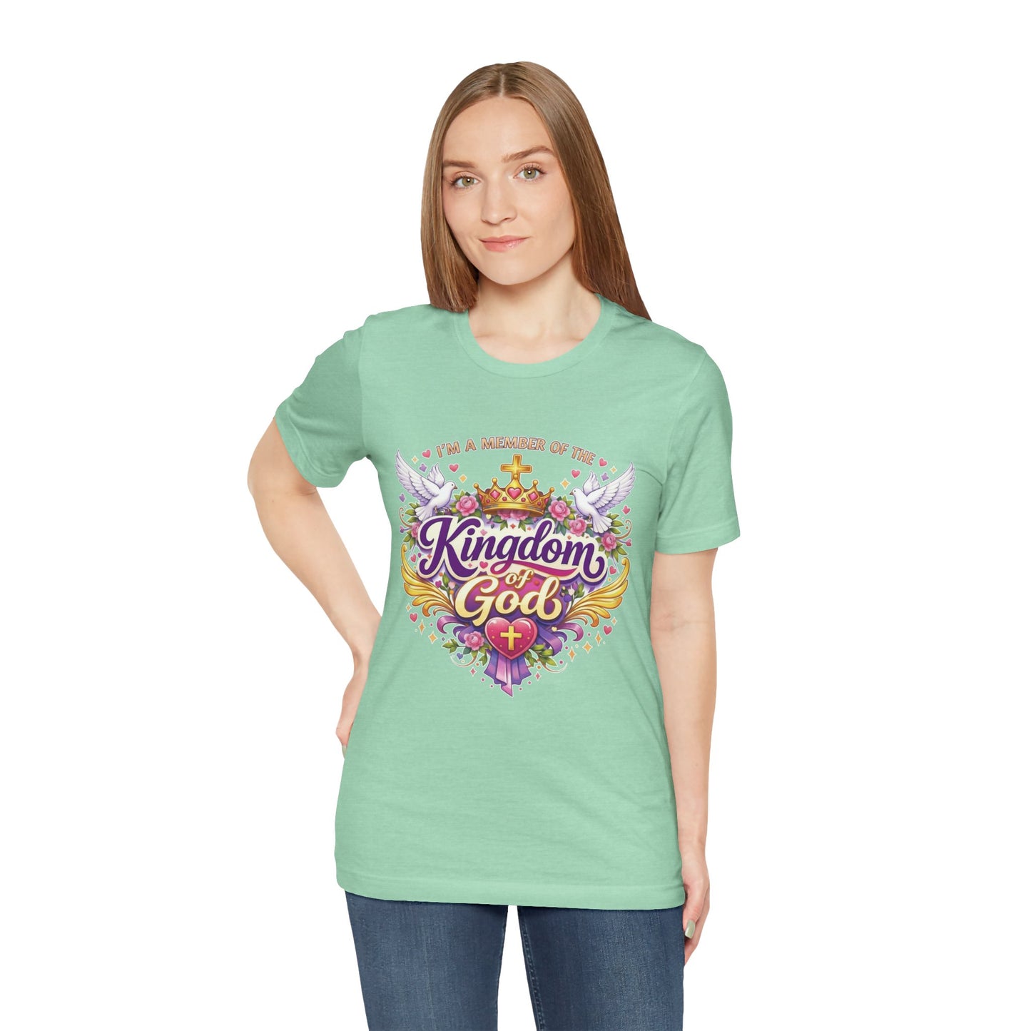 Member of The Kingdom of God Nature Edition  Unisex Short Sleeve Tee