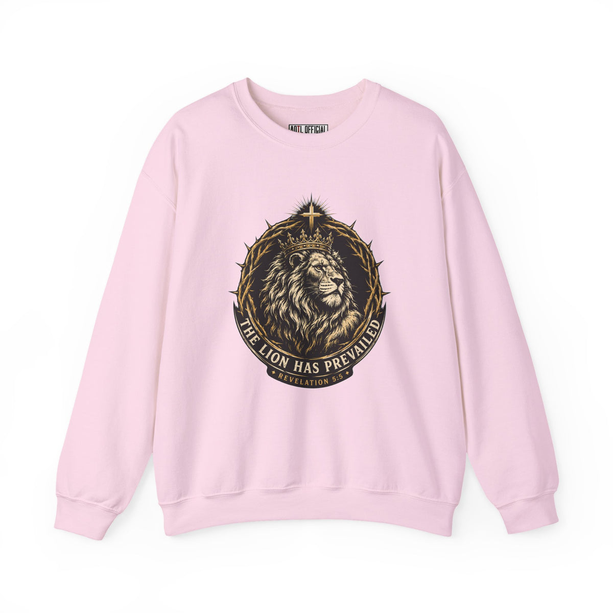 Lion of Judah — The Lion Has Prevailed Christian Sweatshirt