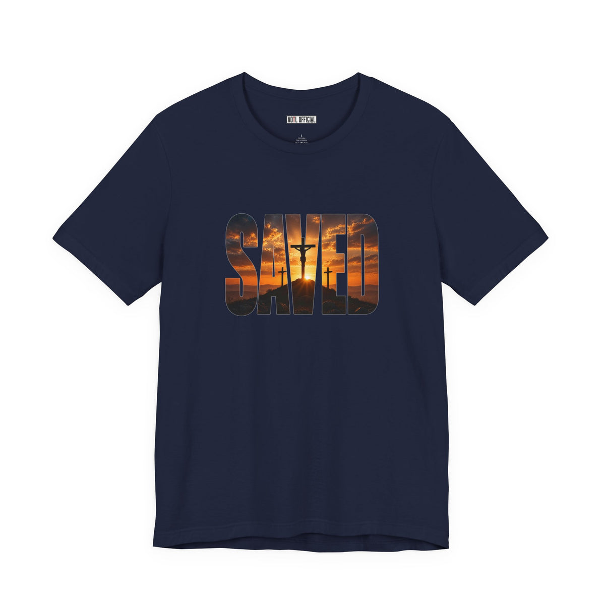 Saved — By the Cross Christian T-shirt