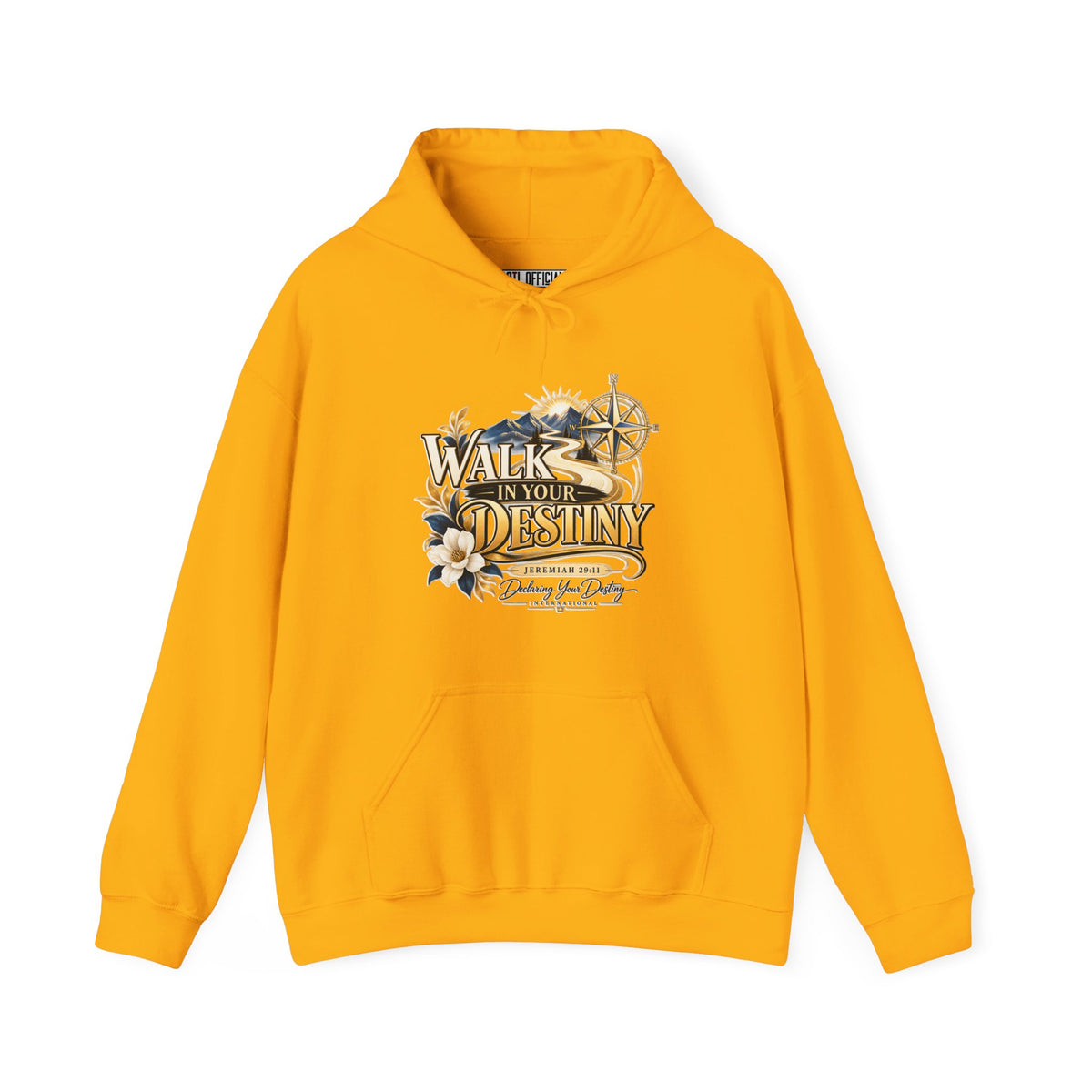 Walk in Your Destiny DYDI Christian Hoodie