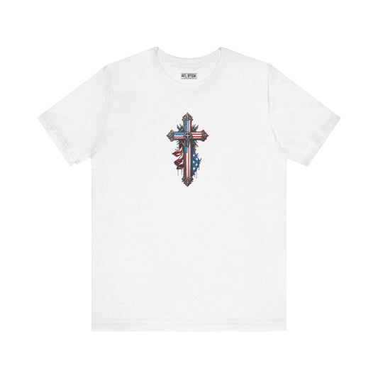 Faithful Patriotism Christian Unisex Short Sleeve Tee