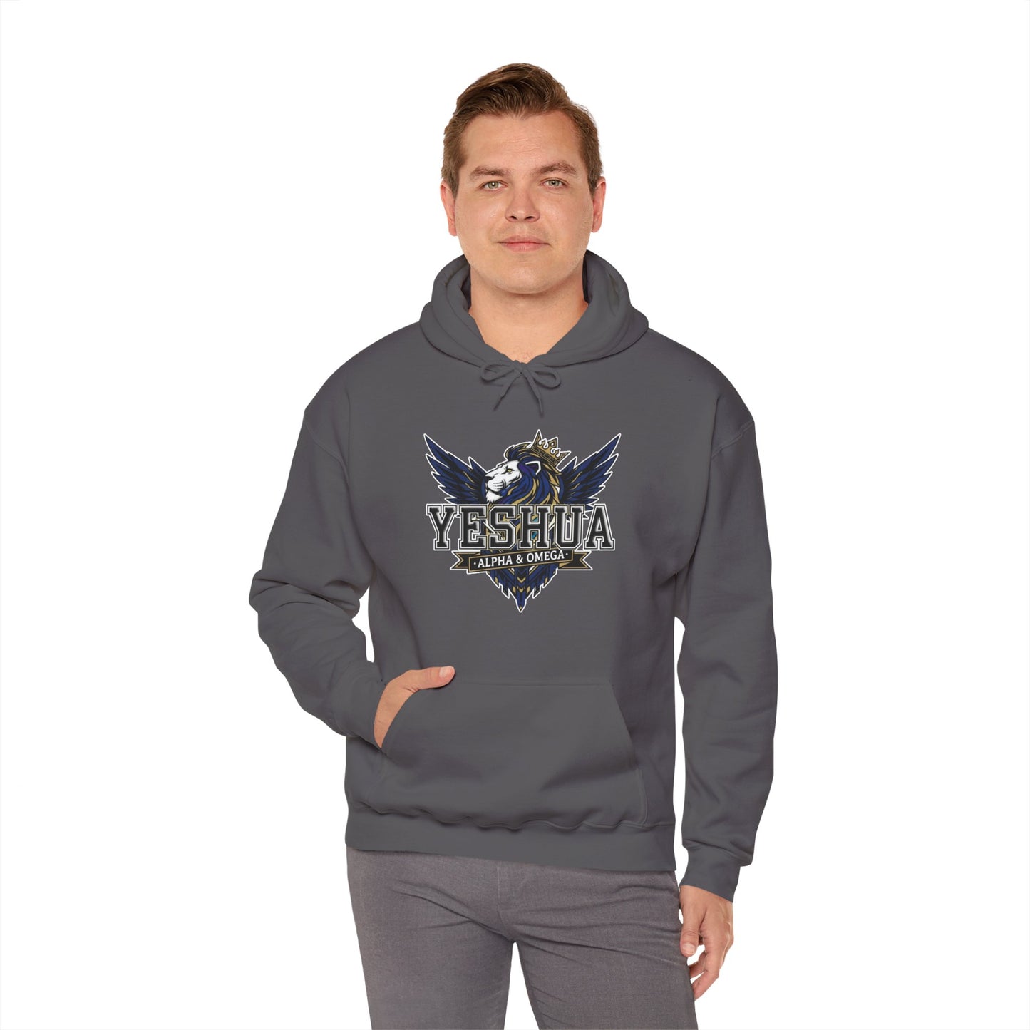 Yeshua: Lion of Judah Reigns Christian Hoodie
