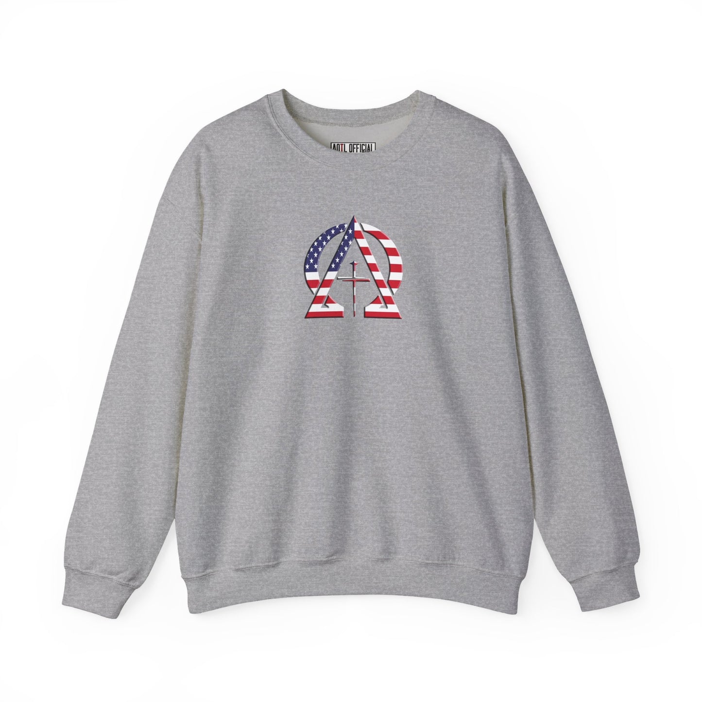 Alpha & Omega USA Unisex Heavy Blend™ Crewneck Sweatshirt
