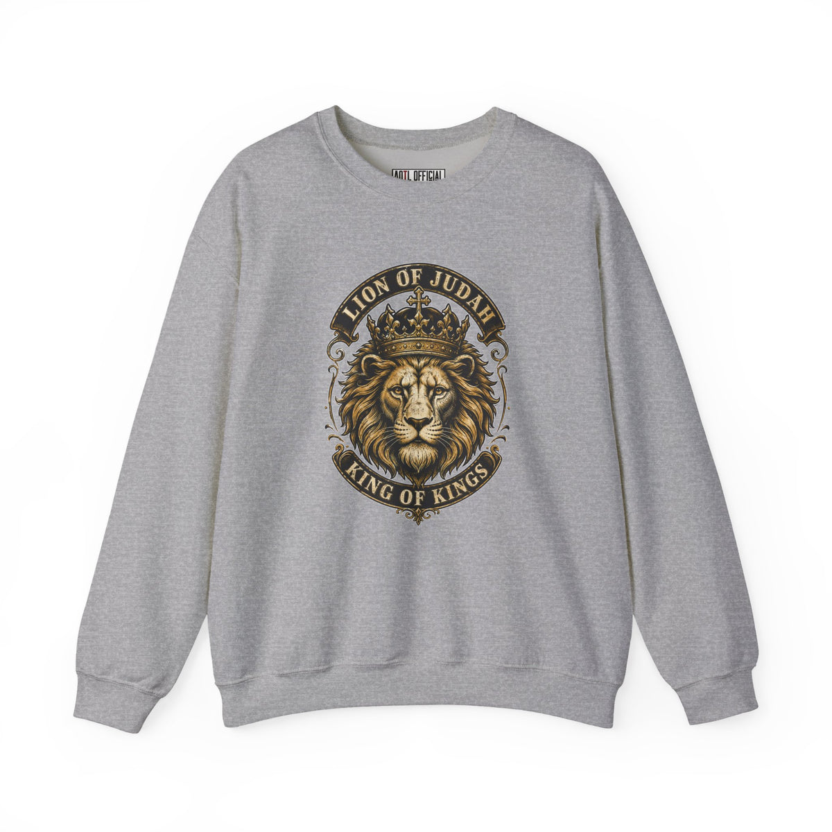 Lion of Judah – King of Kings Christian  Sweatshirt