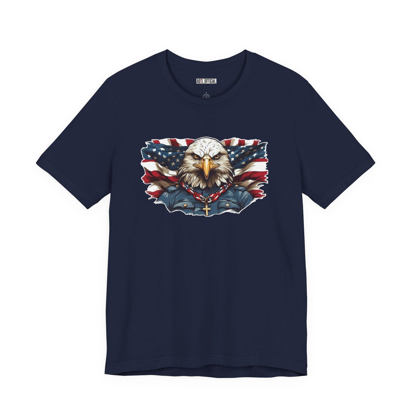 Defender of Liberty  Christian Patriotic Unisex Short Sleeve Tee