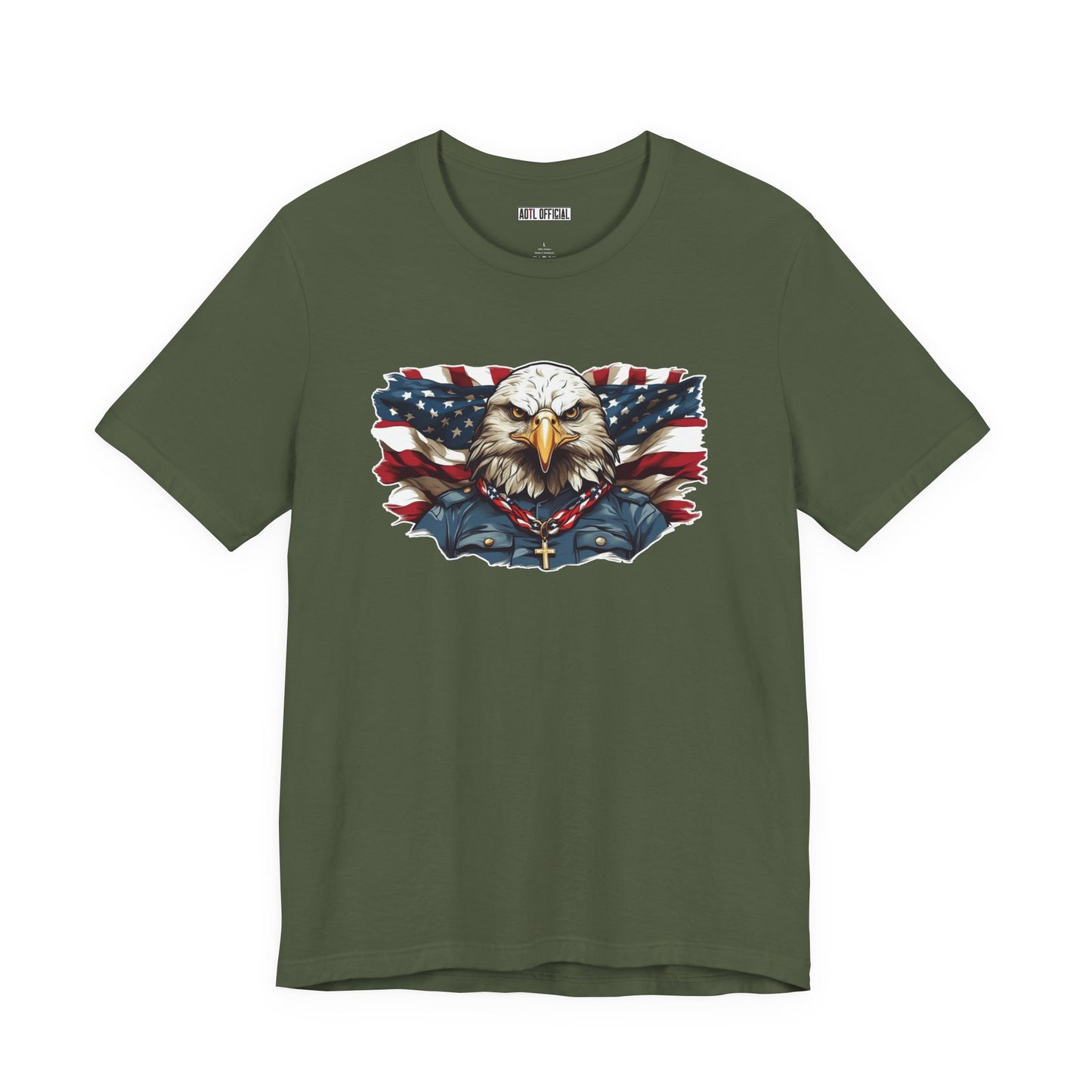 Defender of Liberty  Christian Patriotic Unisex Short Sleeve Tee