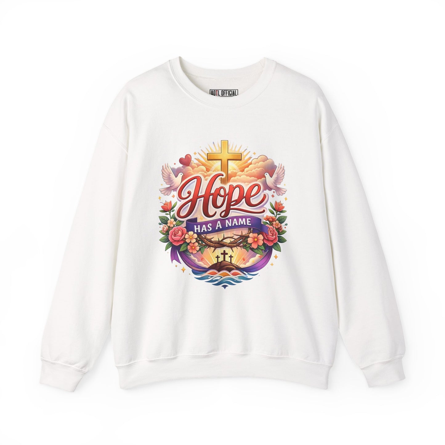 Hope Has A Name Nature Edition Unisex Heavy Blend™ Crewneck Sweatshirt