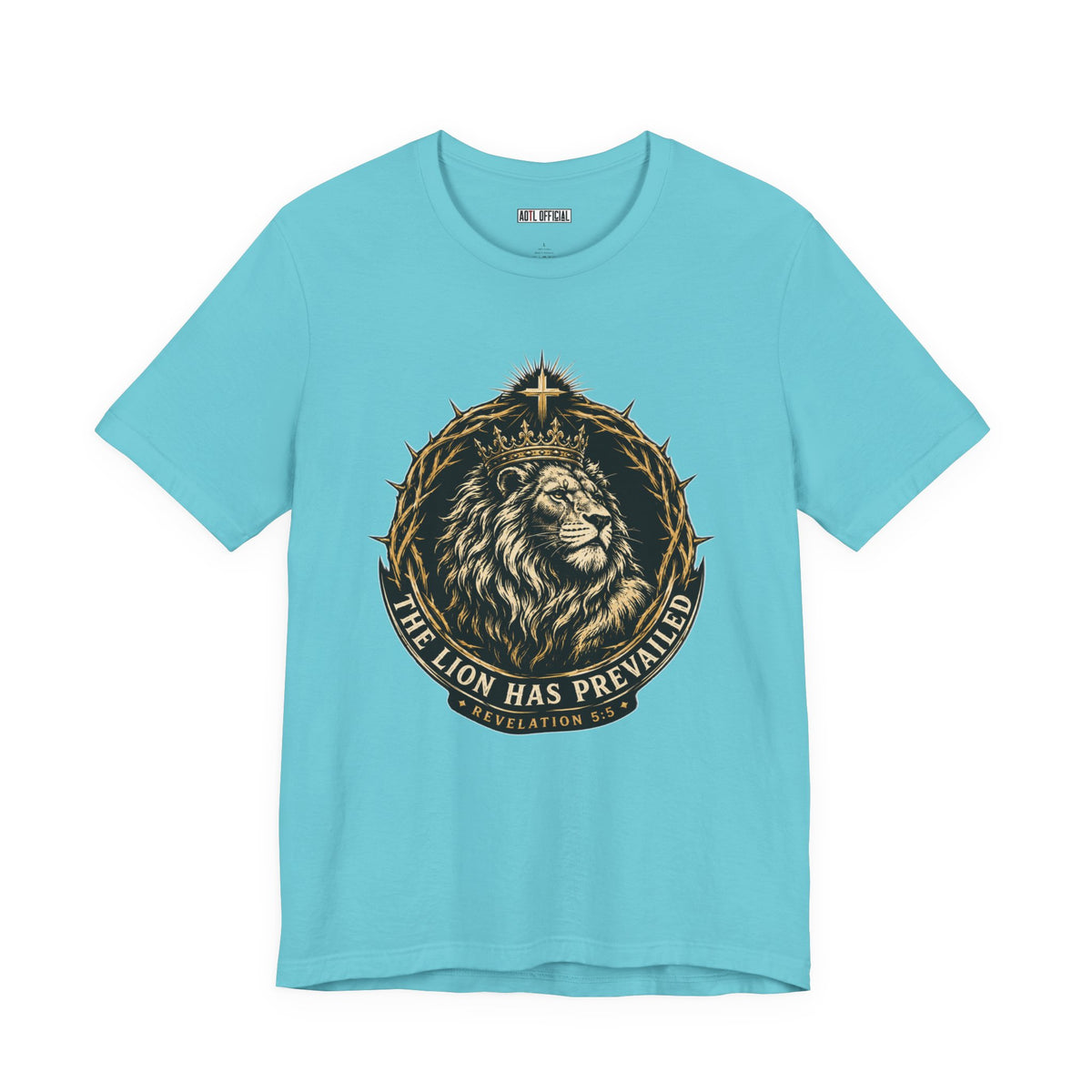 Lion of Judah — The Lion Has Prevailed Christian T-shirt