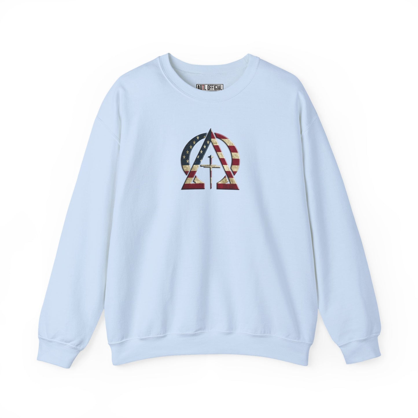 Alpha & Omega Vintage USA Unisex Heavy Blend™ Crewneck Sweatshirt