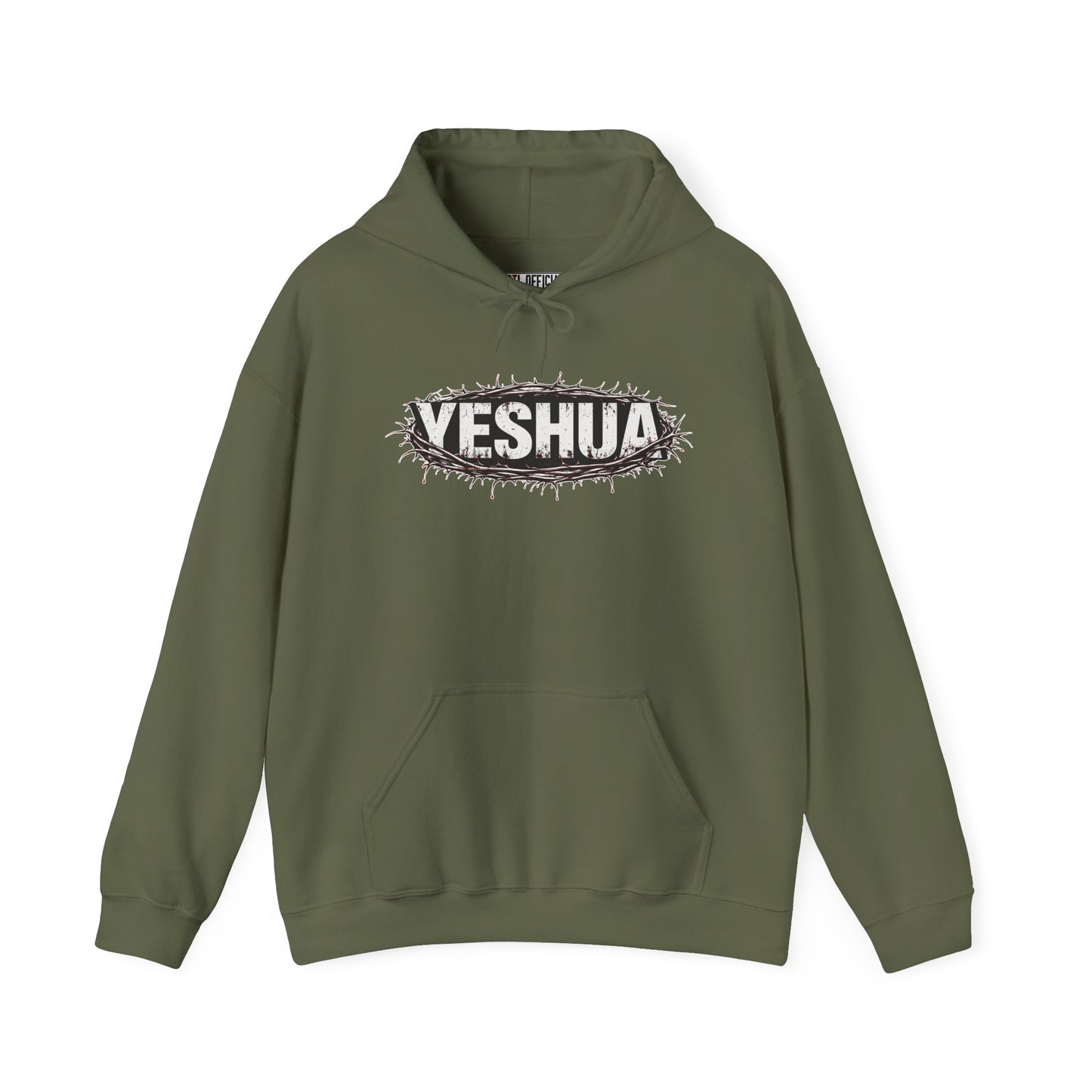 Yeshua Crown Of Thorns Christian Hoodie