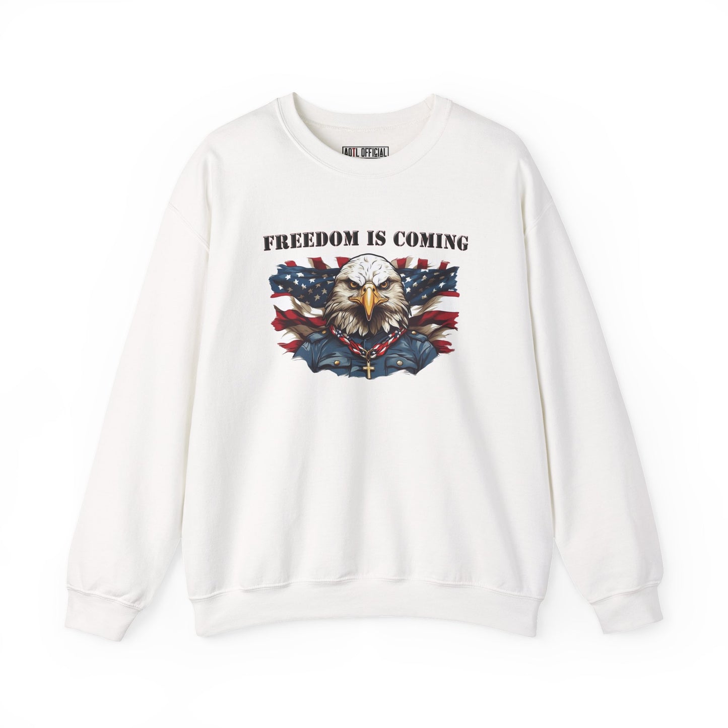 Freedom is Coming Unisex Heavy Blend™ Crewneck Sweatshirt