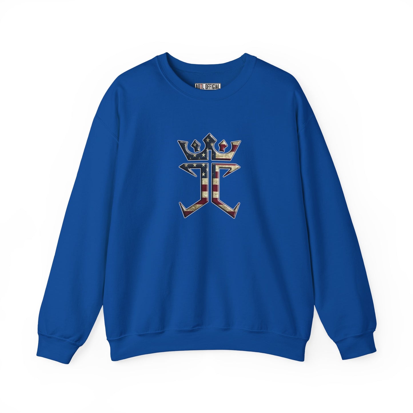 Jesus Christ is King of the USA Vintage Unisex Heavy Blend™ Crewneck Sweatshirt