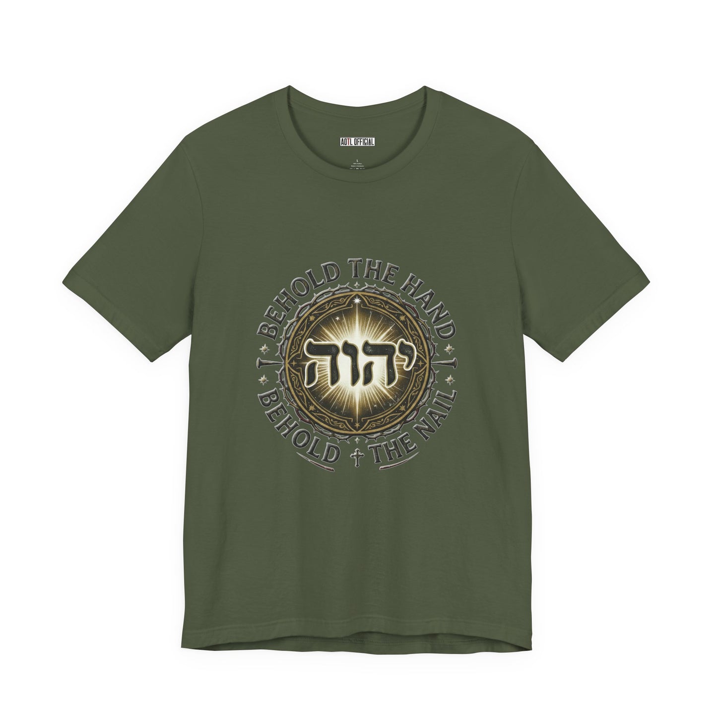 Behold The Hand, Behold The Nail Classic Unisex Short Sleeve Tee