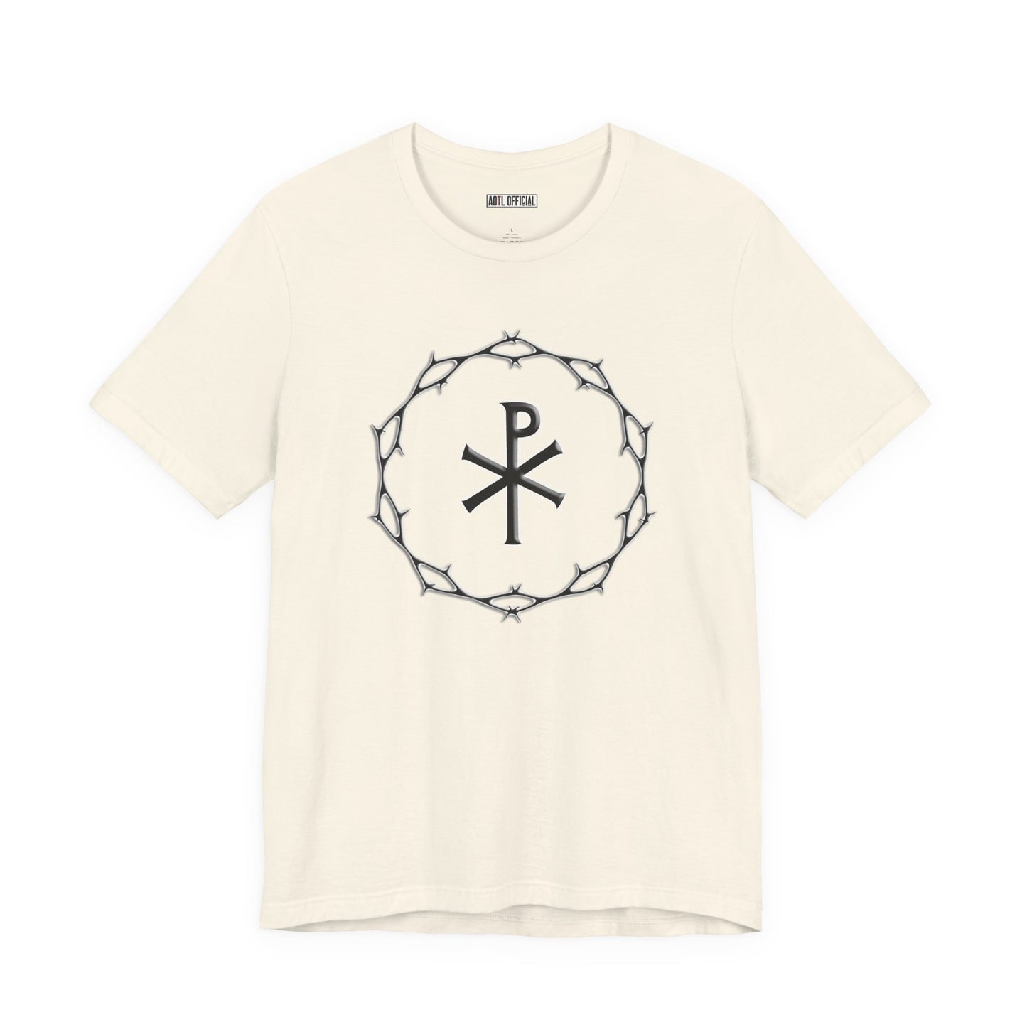 Circle of Thorns & Chi-Rho Unisex Jersey Short Sleeve Tee