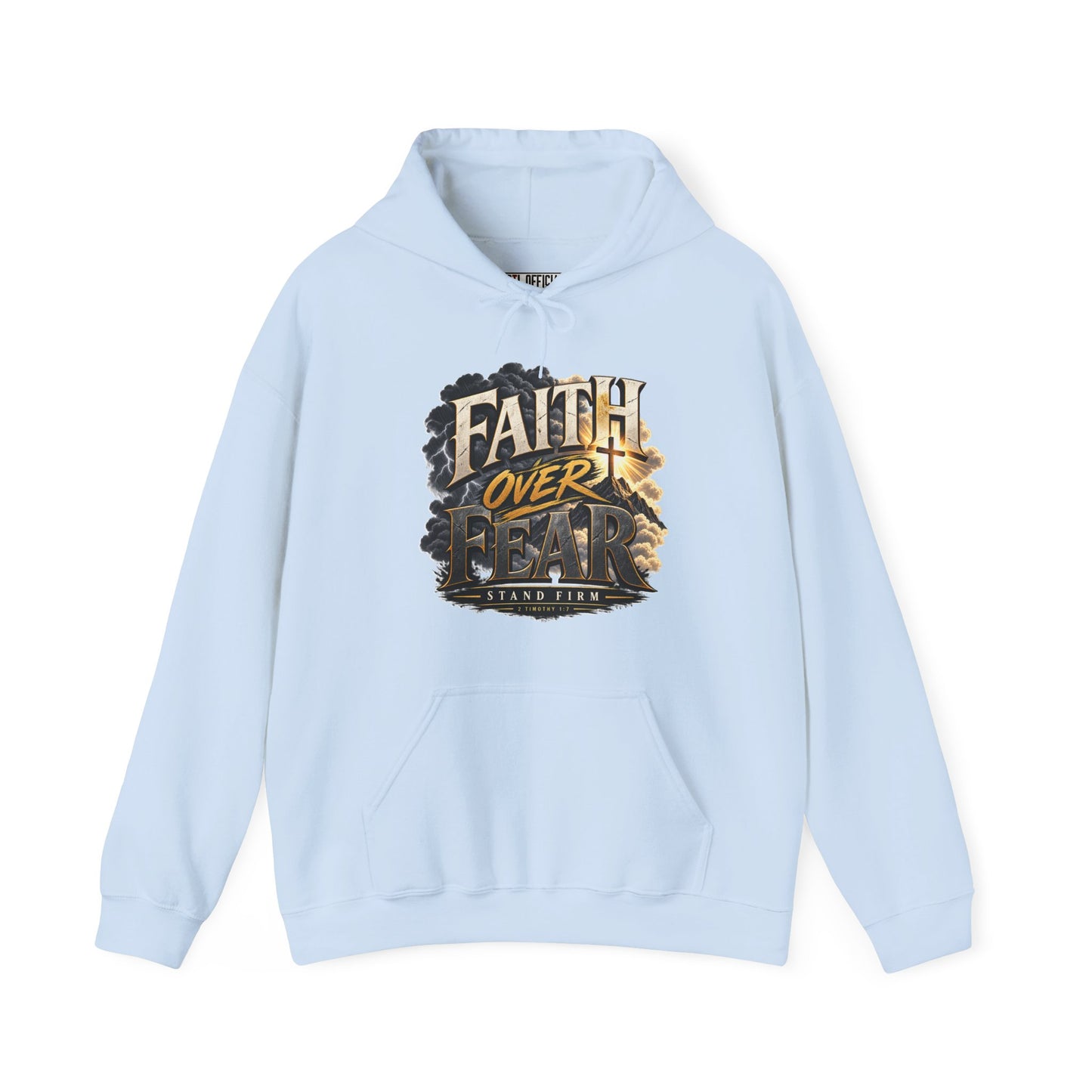 Faith Over Fear – Stand Firm Christian Hoodie