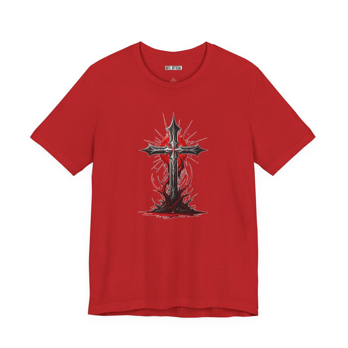Sanguine Salvation Edgy Christian Unisex Short Sleeve Tee