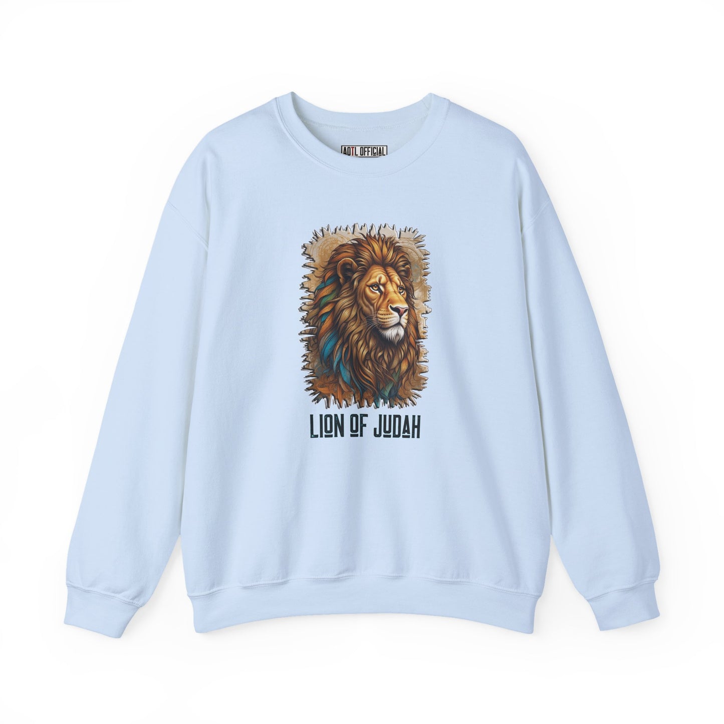 Divine King  Lion of Judah  Unisex Heavy Blend™ Crewneck Sweatshirt