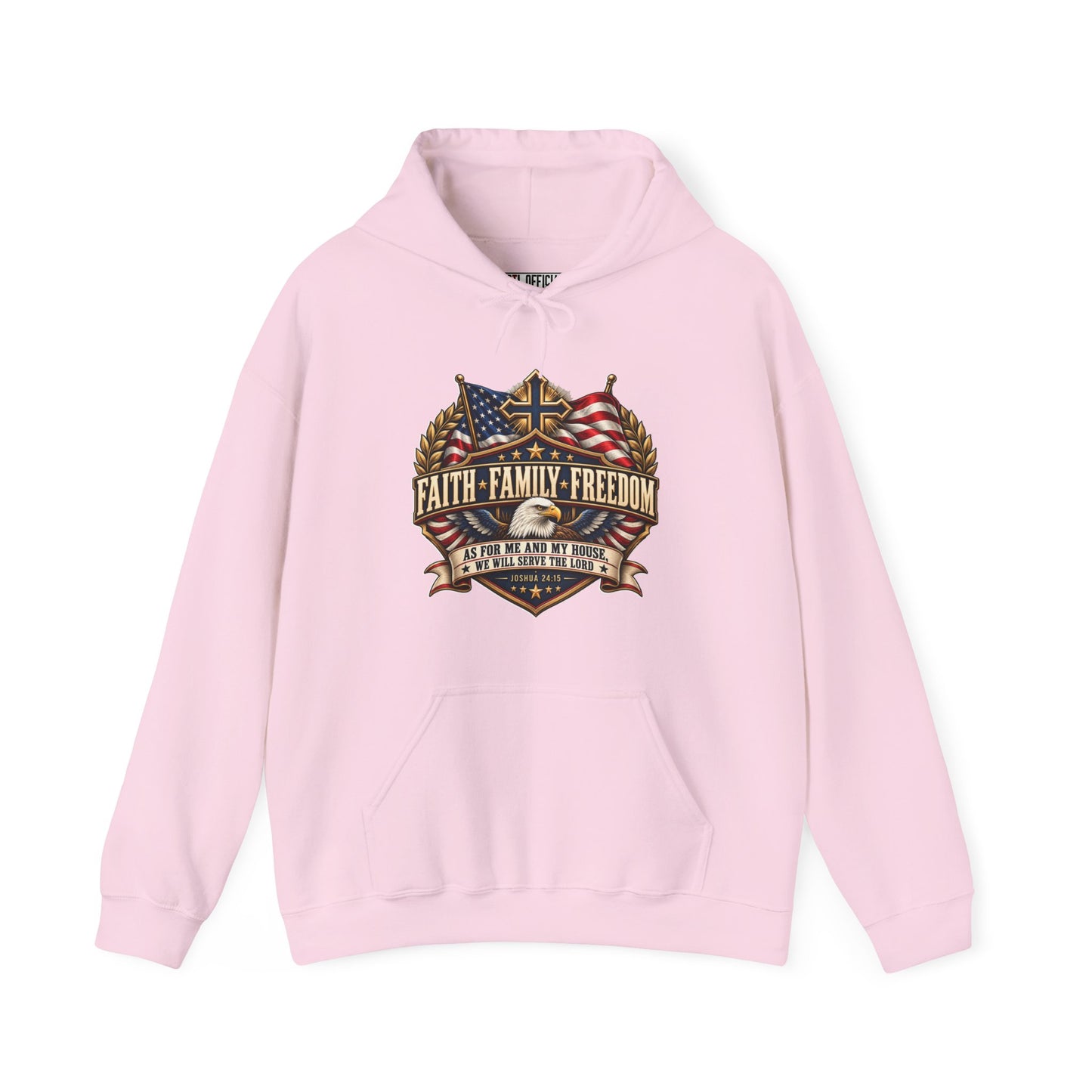 Faith. Family. Freedom. Christian Hoodie