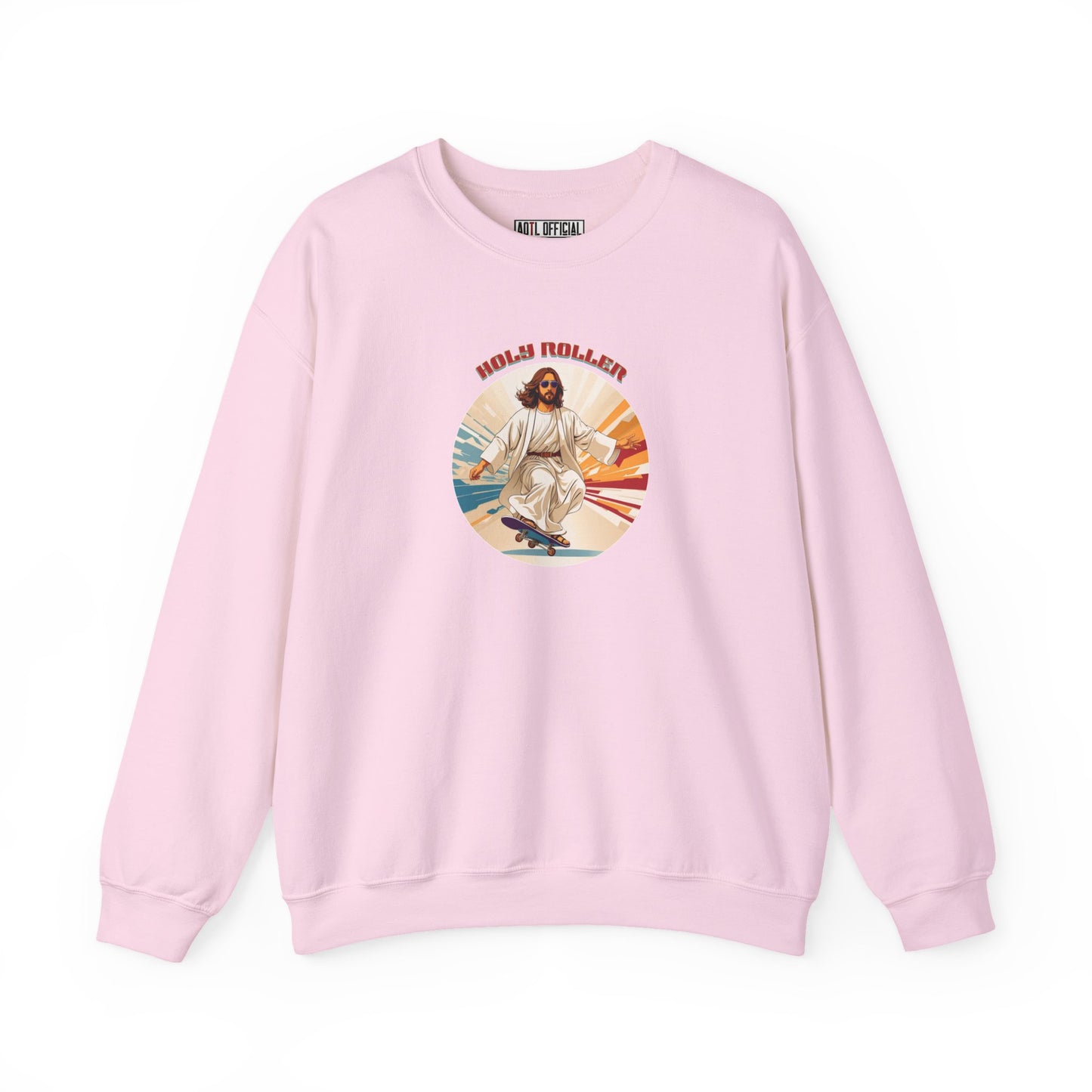 Holy Roller Jesus Unisex Heavy Blend™ Crewneck Sweatshirt