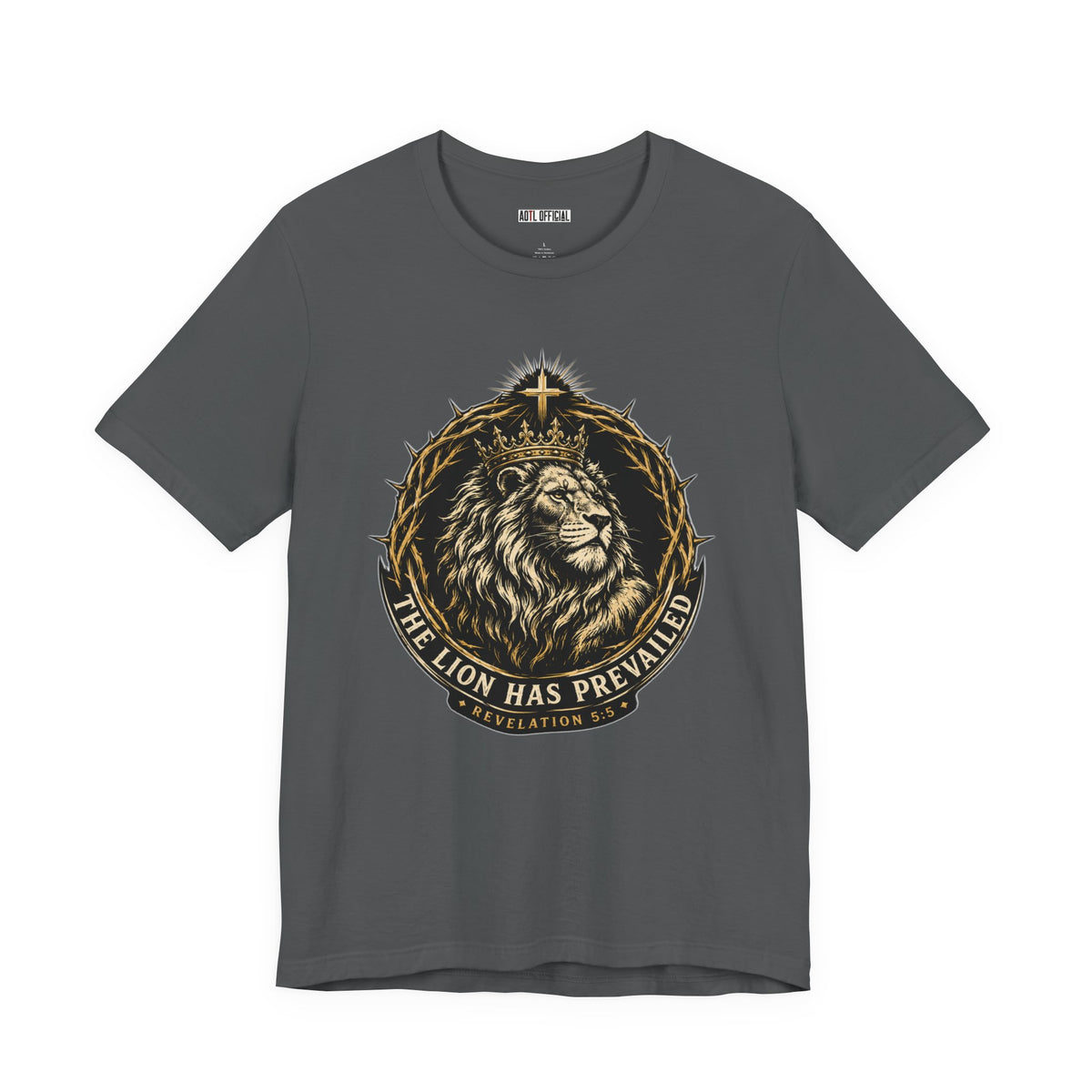 Lion of Judah — The Lion Has Prevailed Christian T-shirt