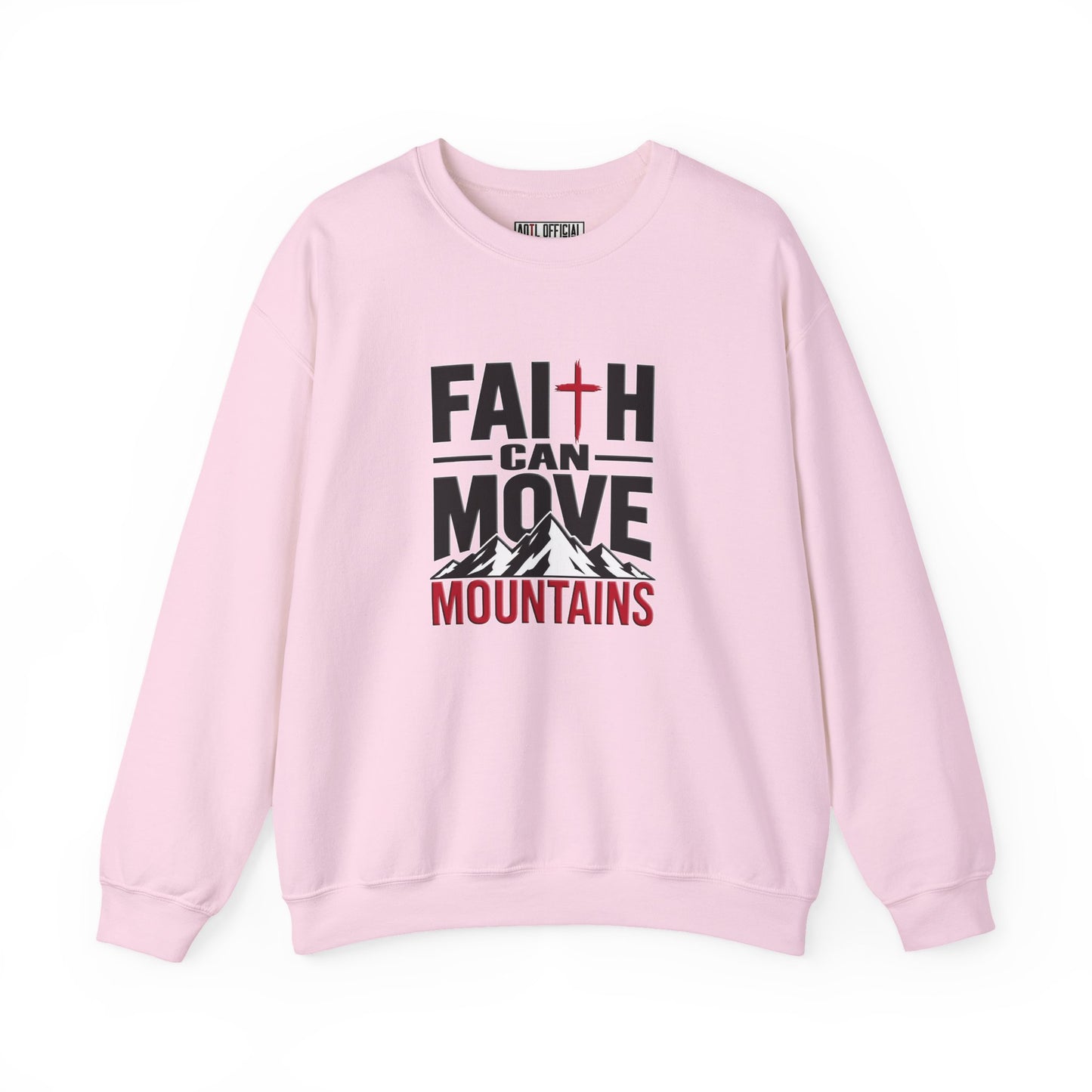 Faith Can Move Mountains Christian Sweatshirt