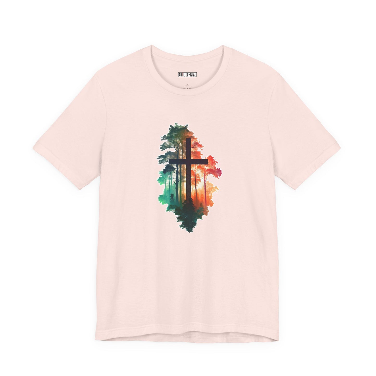 Cross in the wilderness Christian  Tee