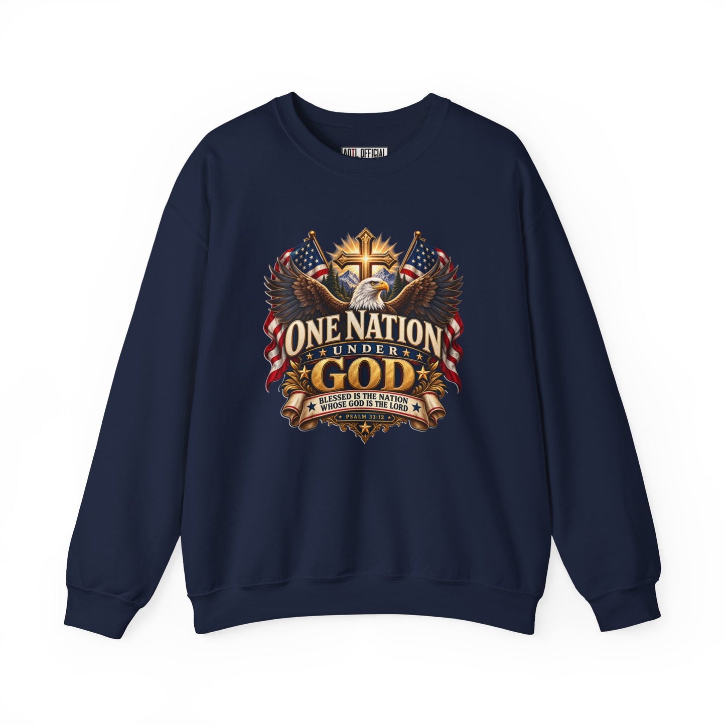 One Nation Under God Christian Sweatshirt
