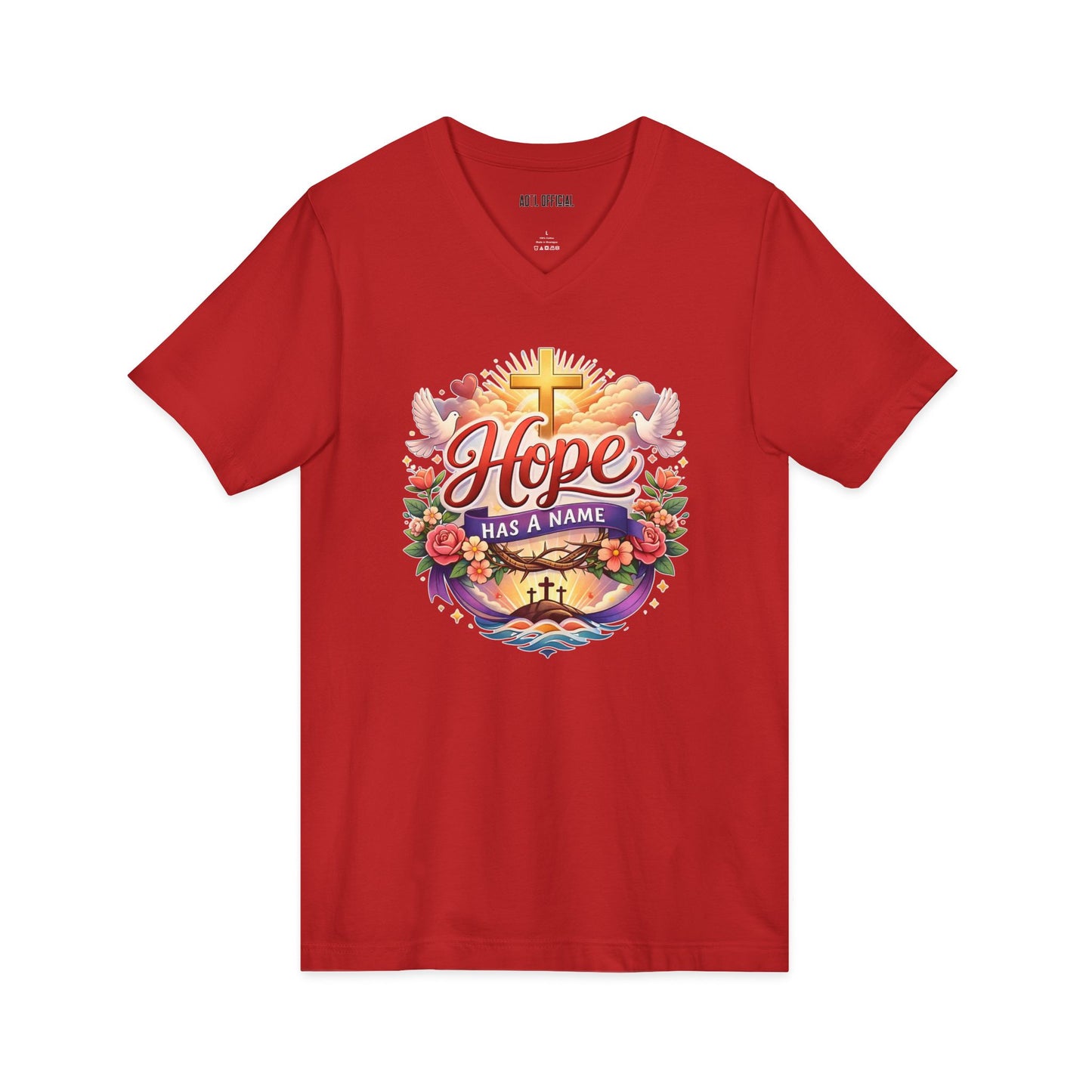 Hope Has A Name Nature Edition V-Neck Tee