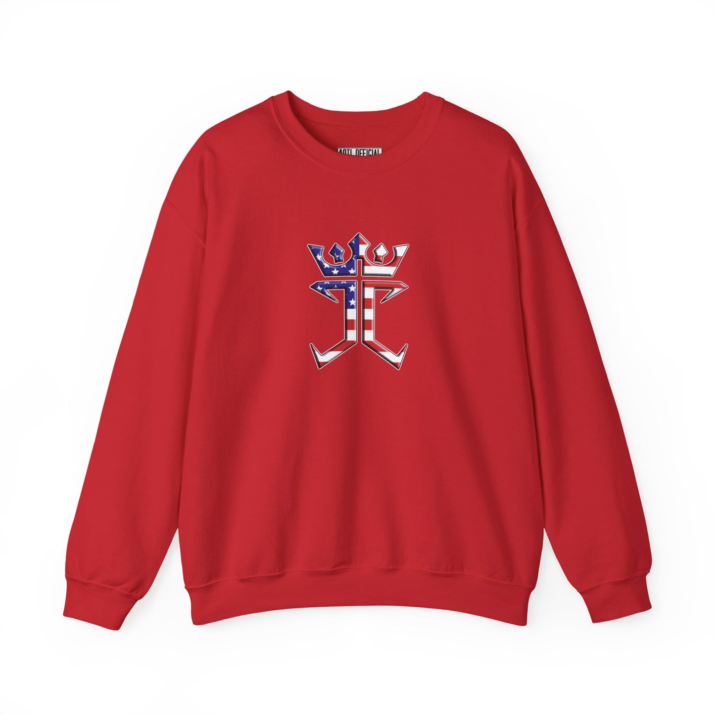 Jesus Christ is King of USA Unisex Heavy Blend™ Crewneck Sweatshirt