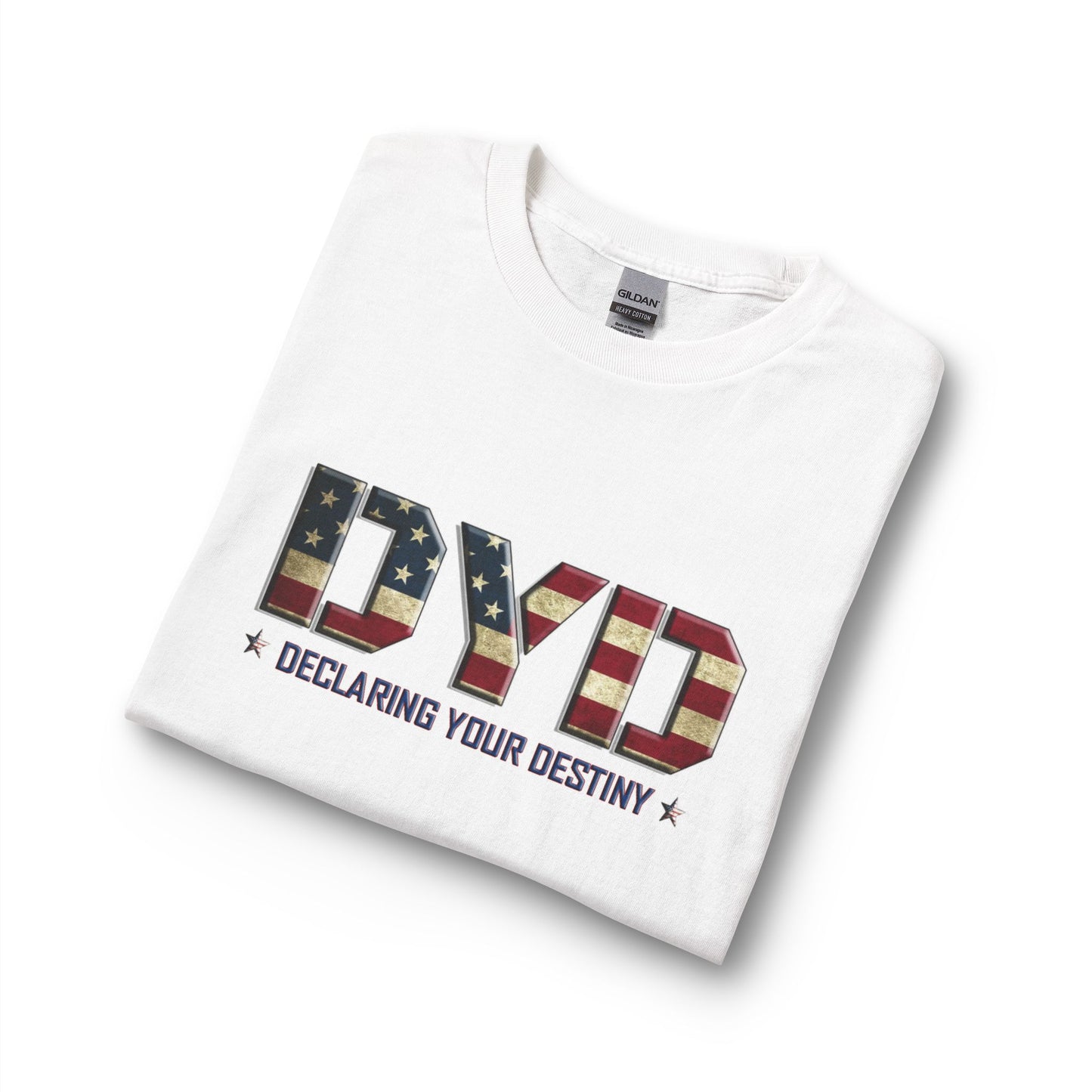 Declaring Your Destiny USA logo Christian Long Sleeve Shirt