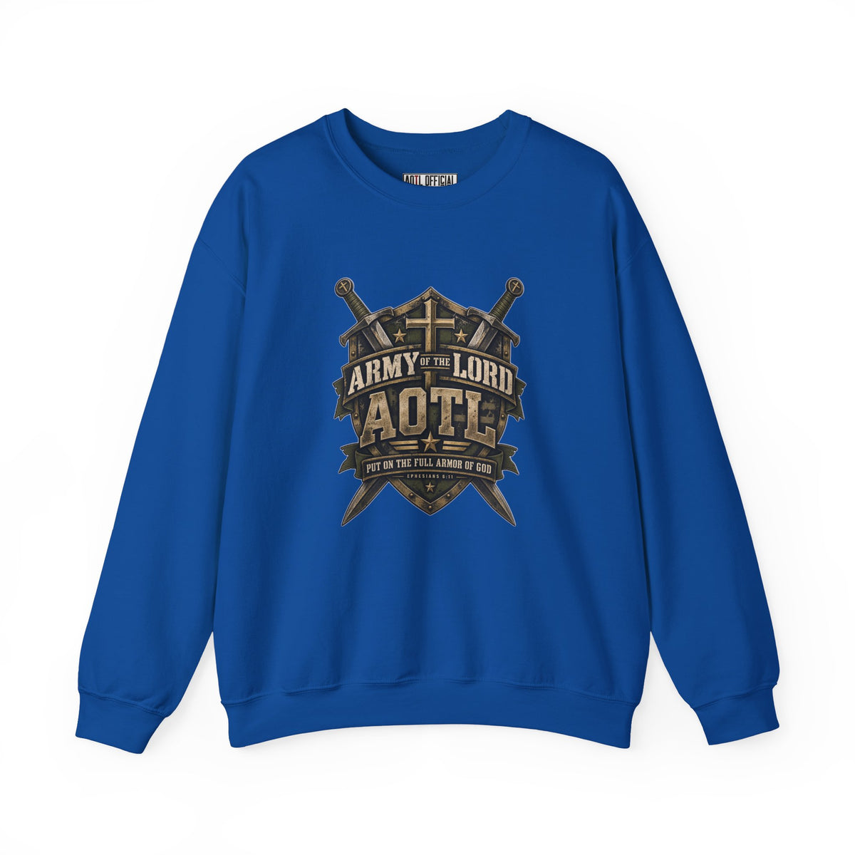 AOTL — Full Armor of God Christian Sweatshirt