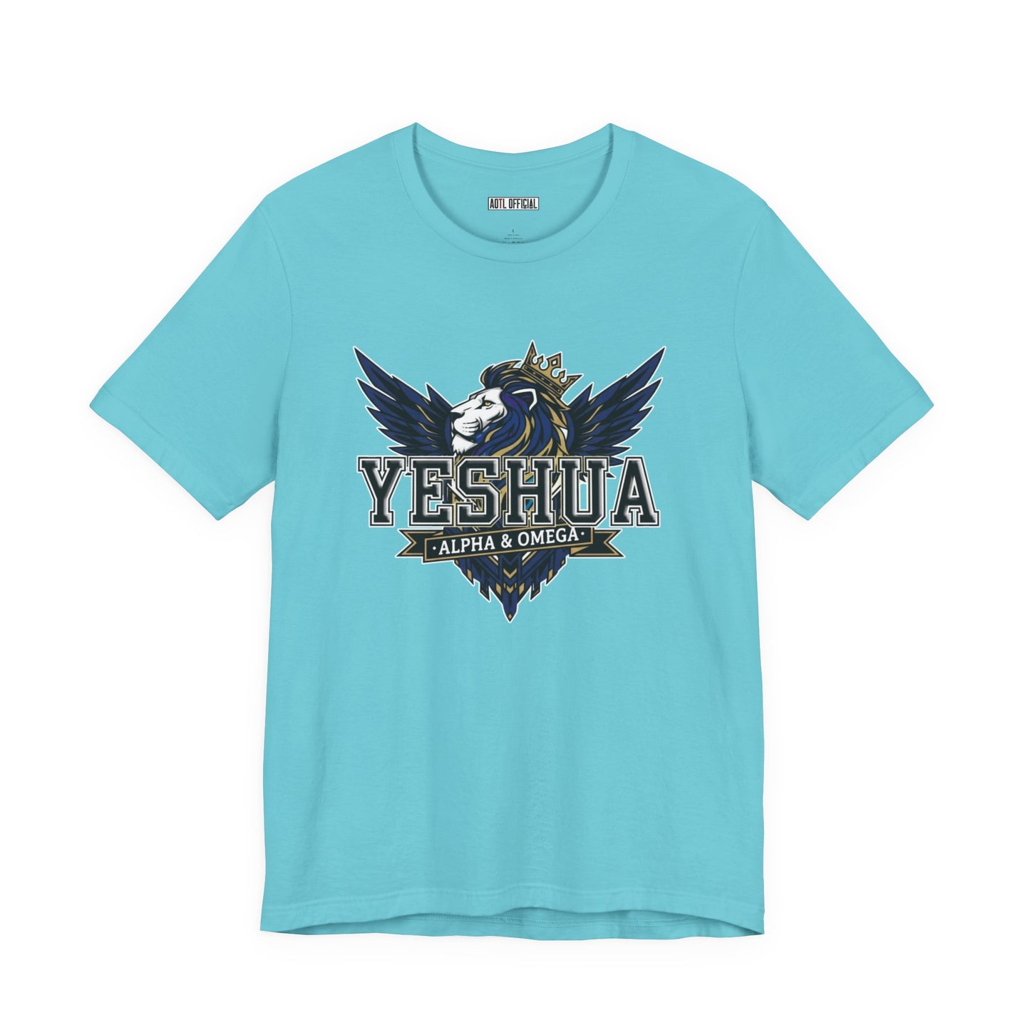 Yeshua: Lion of Judah Reigns Unisex Short Sleeve Tee