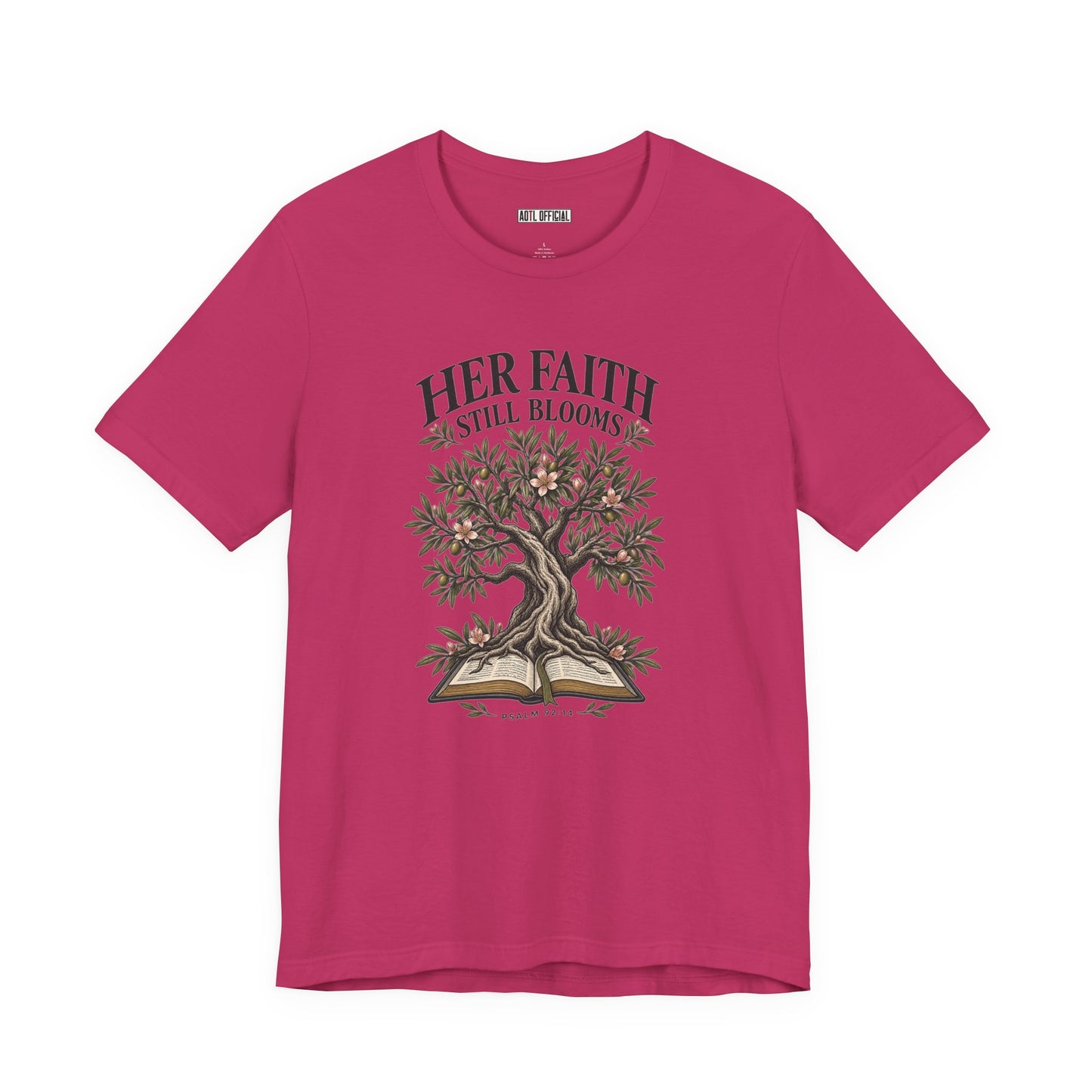 Her Faith Still Blooms Christian T-shirt