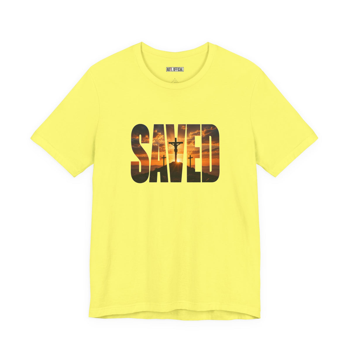 Saved — By the Cross Christian T-shirt