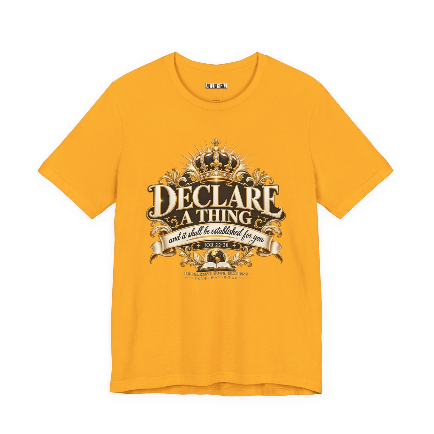 Declare a Thing DYDI Christian T-shirt