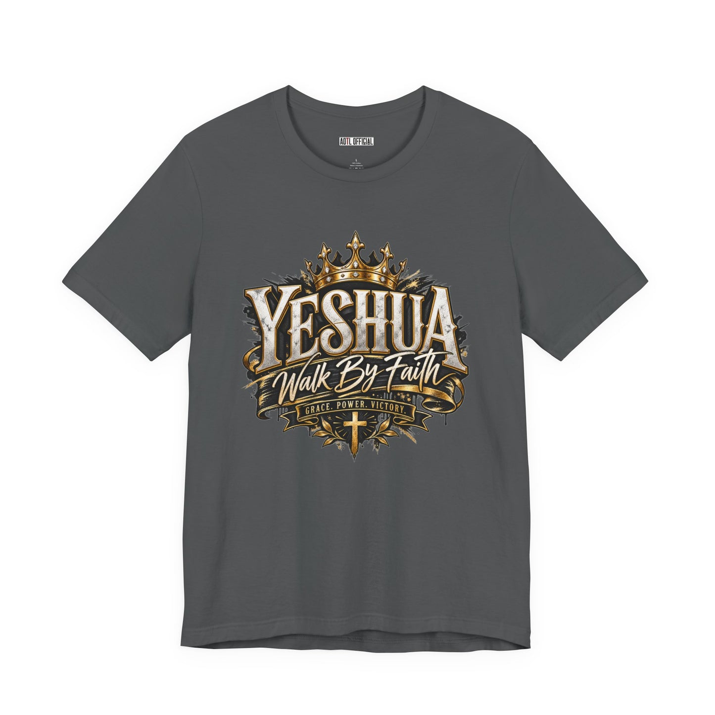 Yeshua – Walk By Faith Christian T-shirt