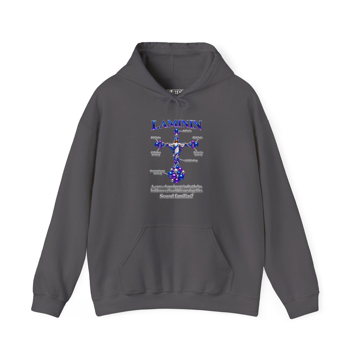 LAMININ Cross Design – Christian Hoodie