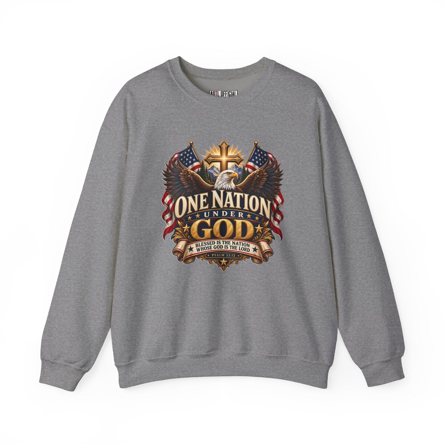 One Nation Under God Christian Sweatshirt