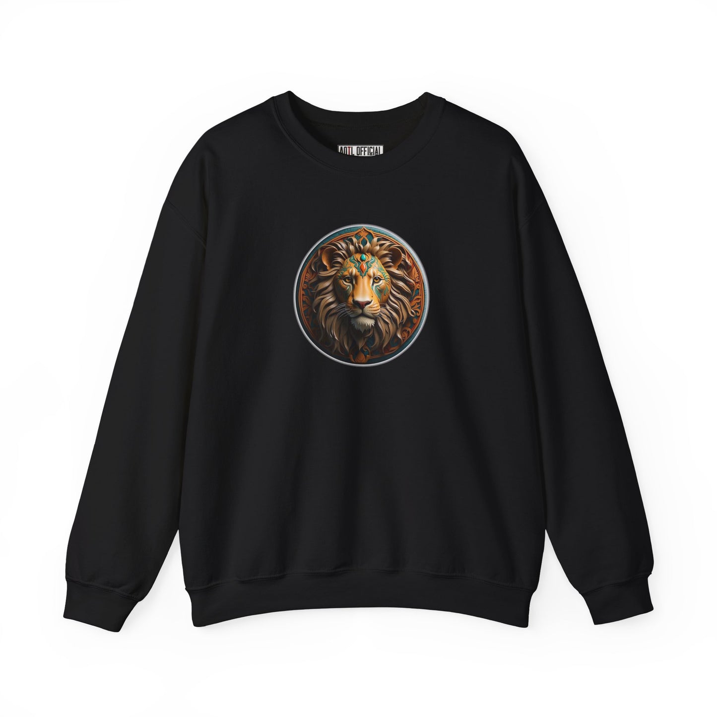 Majestic Redeemer Lion of Judah  Unisex Heavy Blend™ Crewneck Sweatshirt
