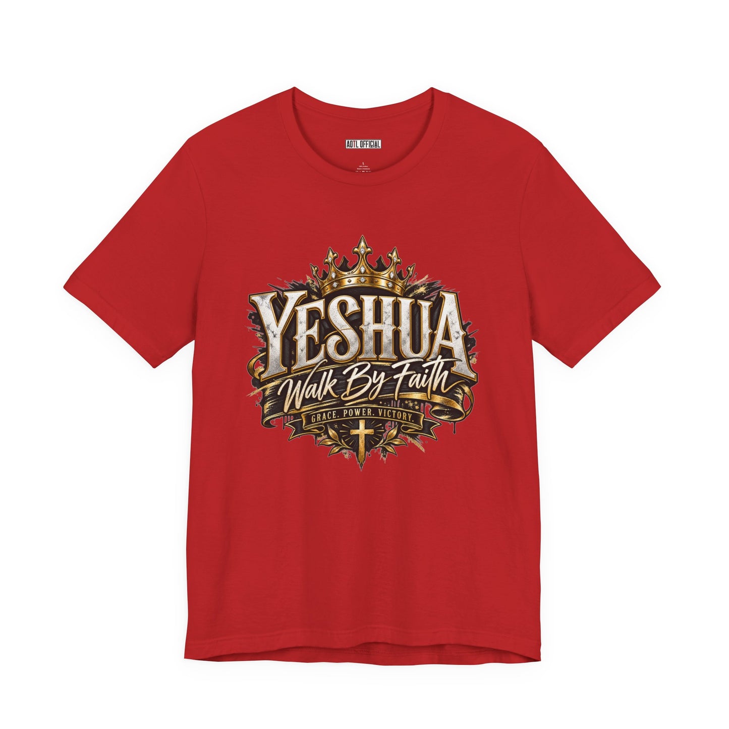 Yeshua – Walk By Faith Christian T-shirt