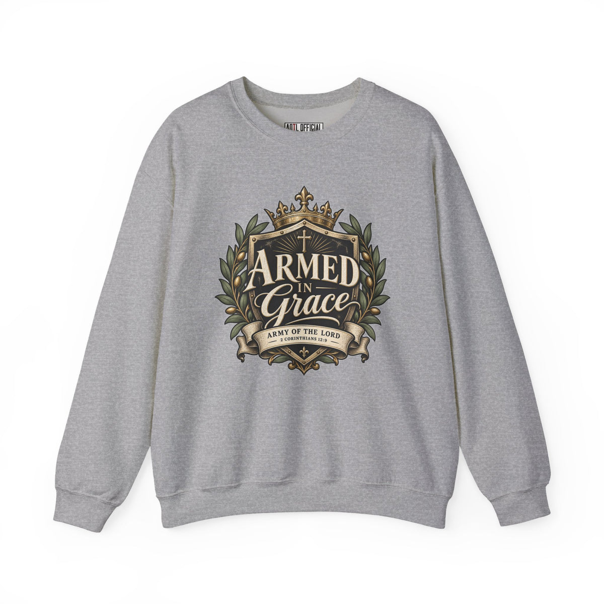 Army of the Lord — Armed in Grace Christian Sweatshirt