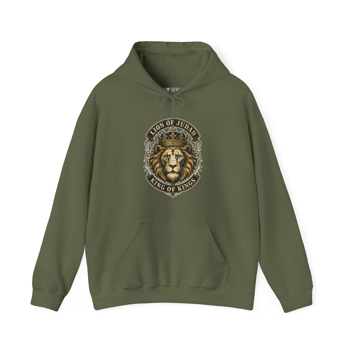 Lion of Judah – King of Kings Christian Hoodie