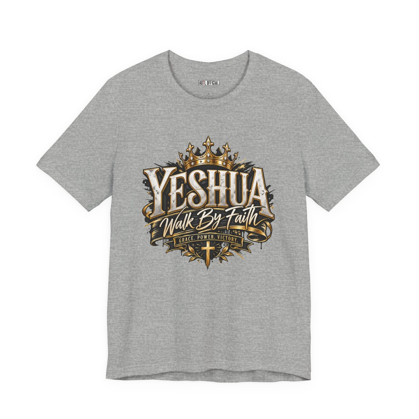Yeshua – Walk By Faith Christian T-shirt