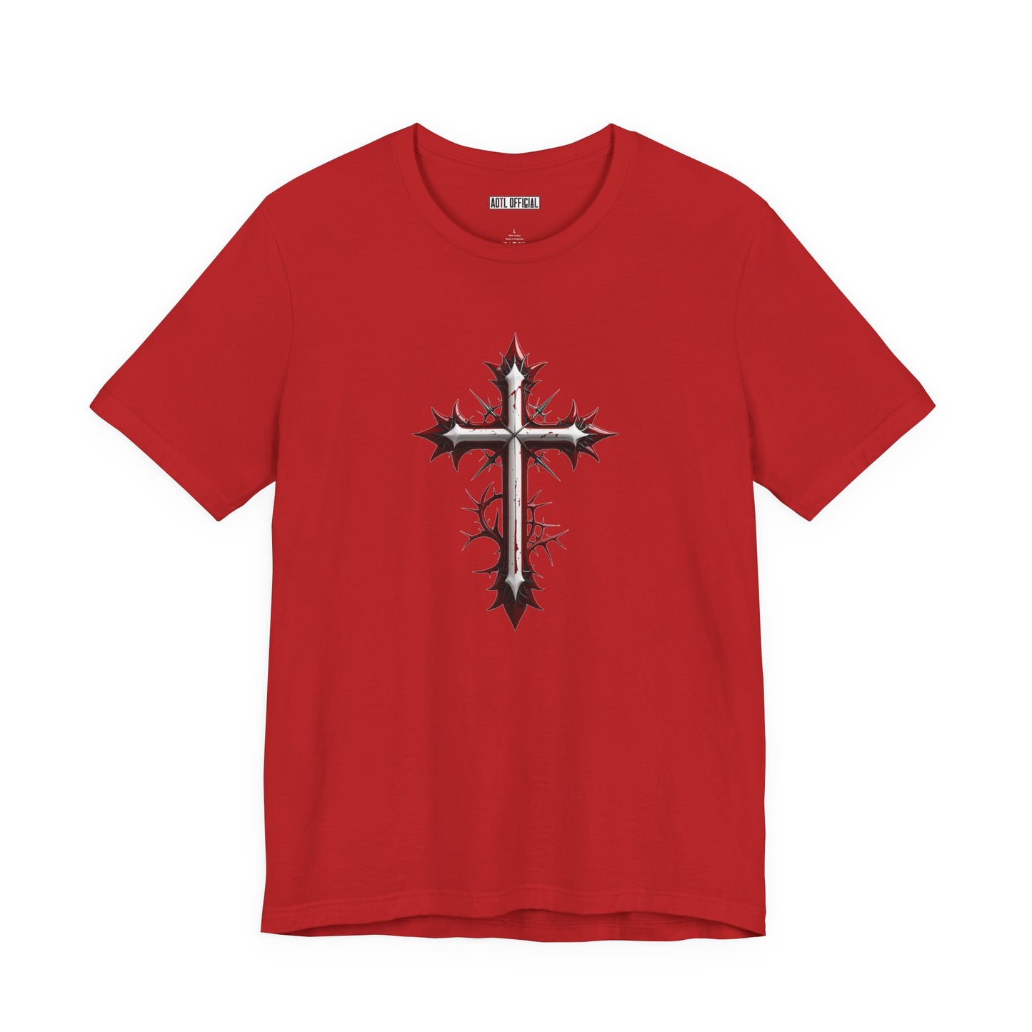 Sacrificial Redemption  Edgy Christian Unisex Short Sleeve Tee