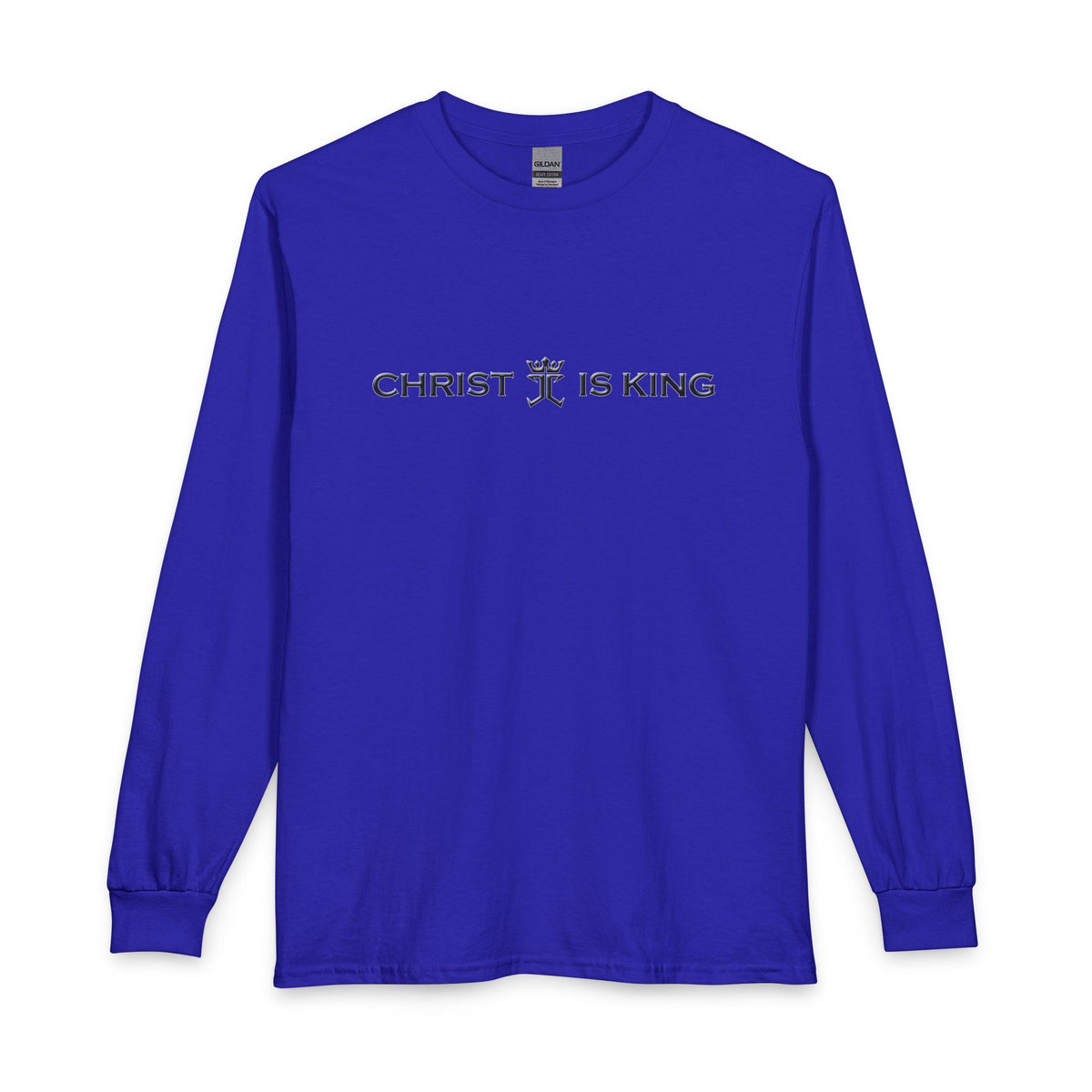 Christ is King Christian Long Sleeve Shirt