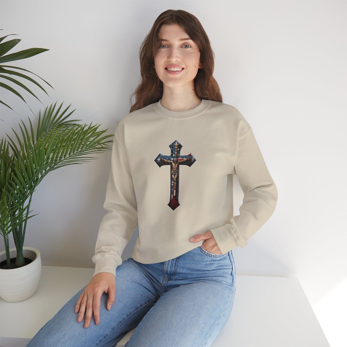 Salvation's Sacrifice Unisex Heavy Blend™ Crewneck Sweatshirt