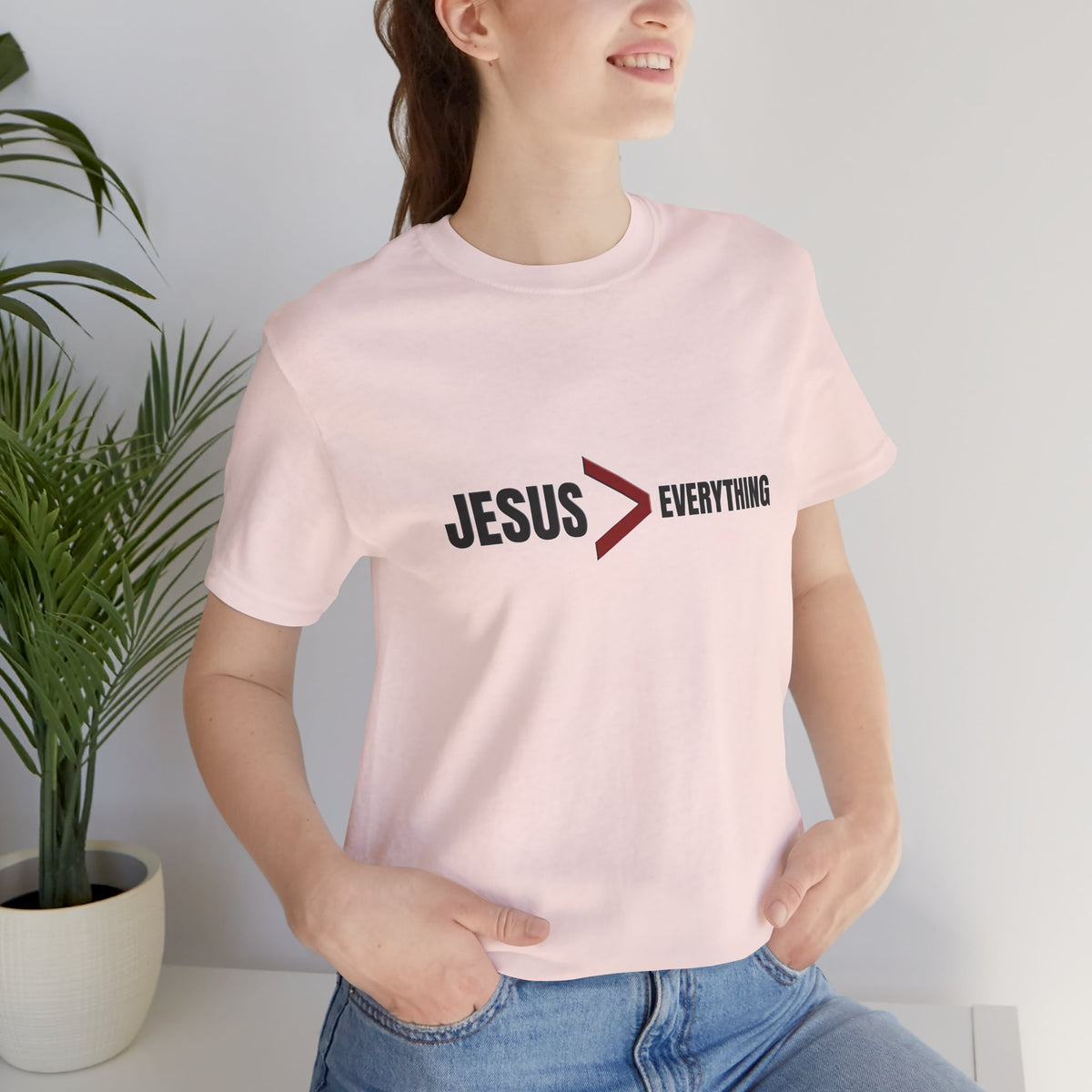 Jesus > Everything Christian T-Shirt