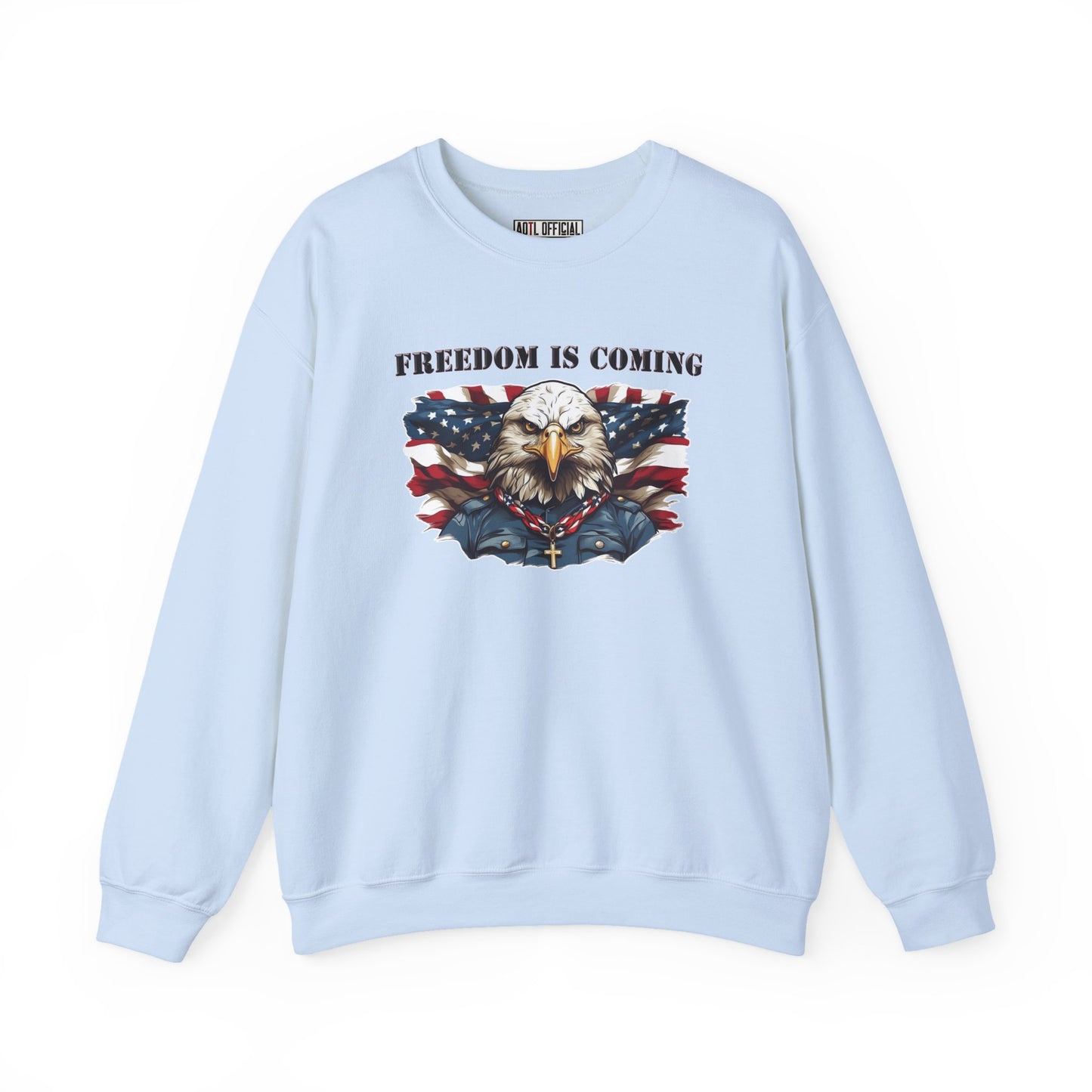 Freedom is Coming Unisex Heavy Blend™ Crewneck Sweatshirt